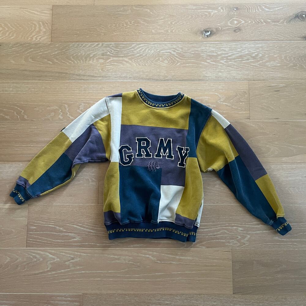 GRIMEY Singgang Junction All Over Print Crewneck Sweatshirt Unisex Small
